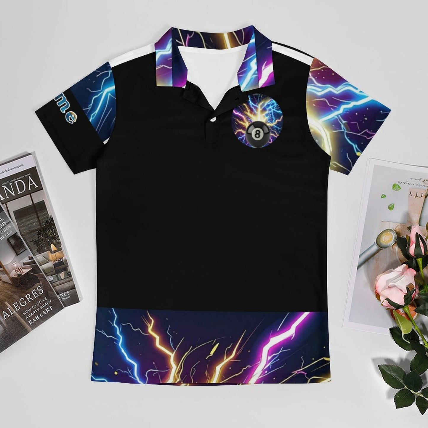 Frankenstein Cotton POLO Shirts Short Sleeve for Men
