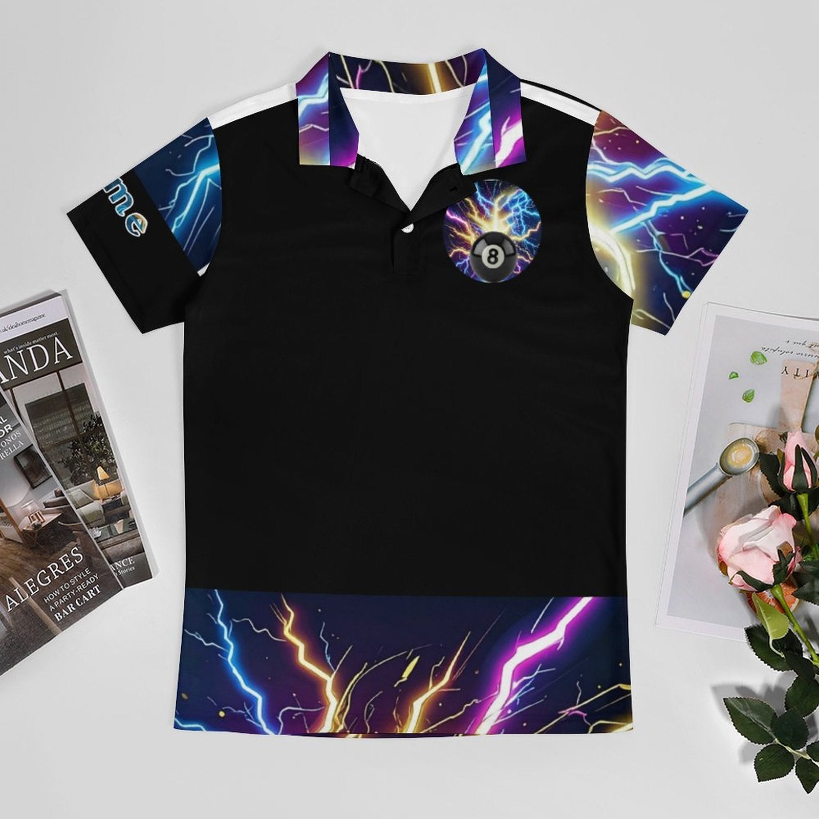 Frankenstein Cotton POLO Shirts Short Sleeve for Men
