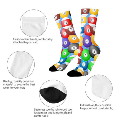 Personalized Contrast Color Socks for Adults