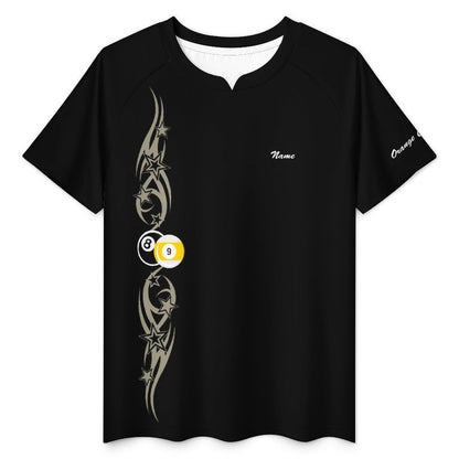 Cue-Tastic Team Shirt - Men's Ice Silk Quick Dry Shirt (No Collar)