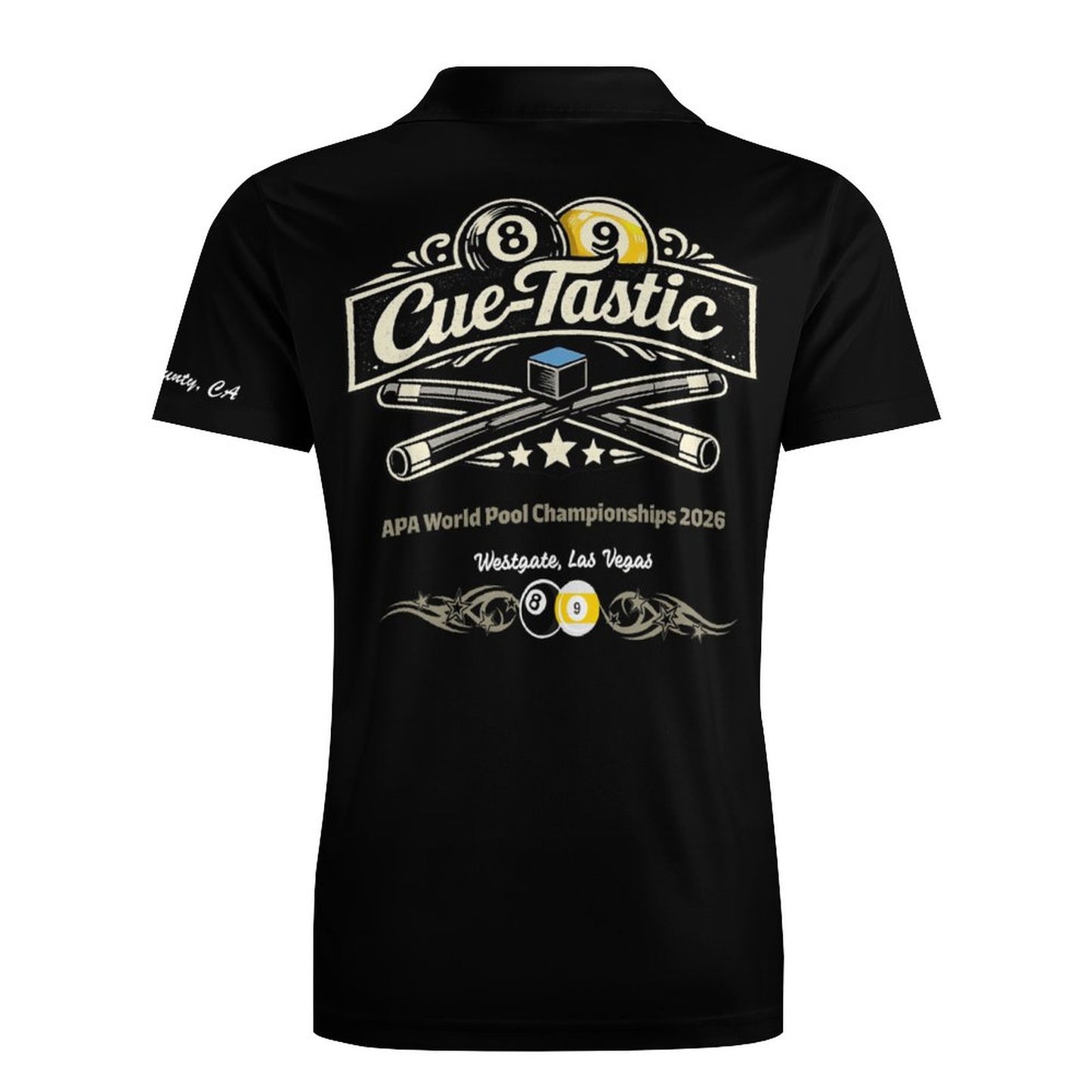 Cue-Tastic Team Shirt - Men's Cotton Polo