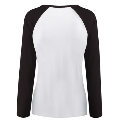 Chalked Up Raglan Women's Long Sleeve T-shirt