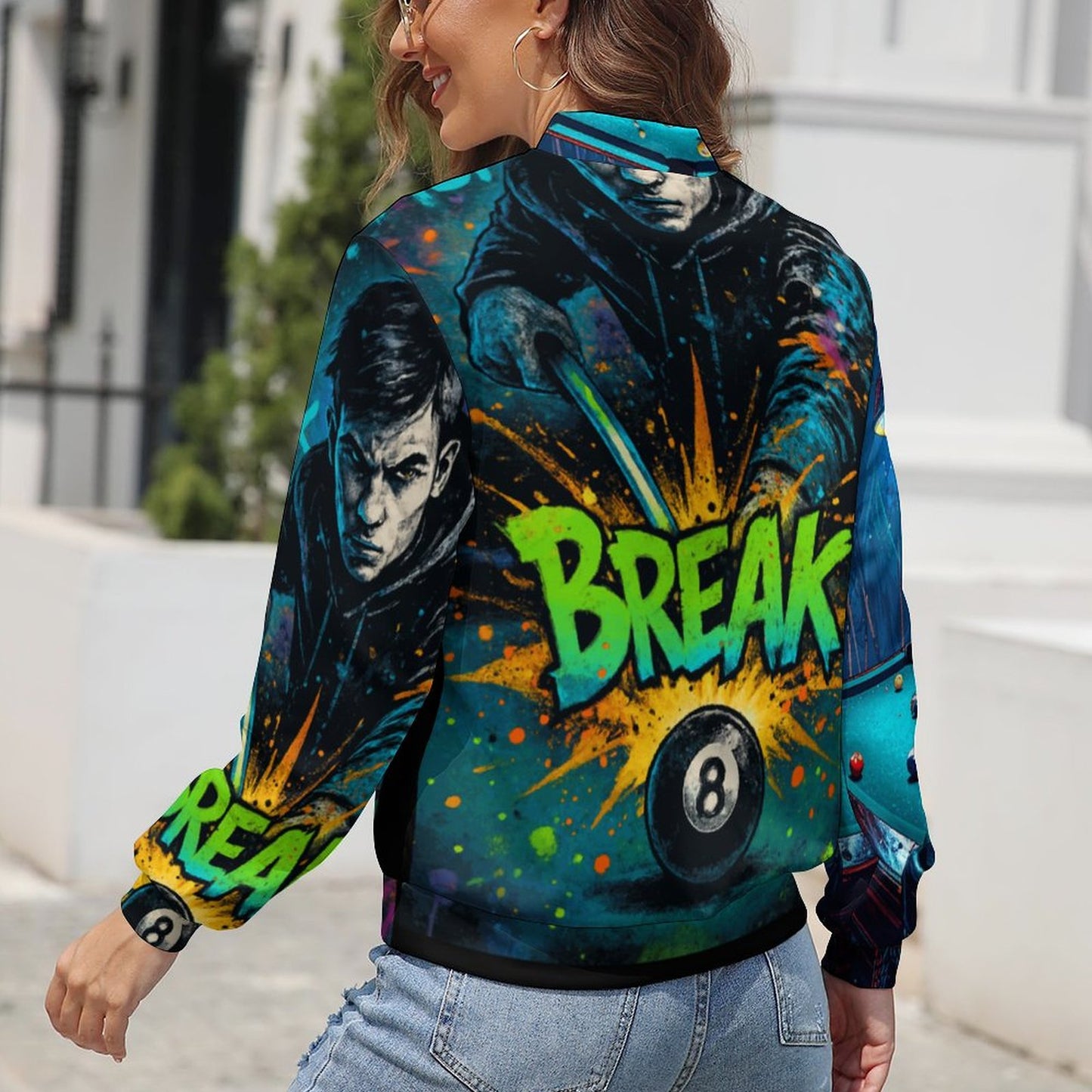 Chalked UP Women's Zipper Jacket