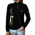 Cue-Tastic Team Shirt - Long Sleeved Quick Dry Top with zipper