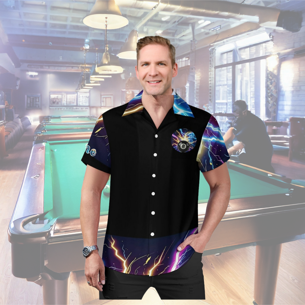 Team Frankenstein - Short Sleeve Cuban Collar Shirt