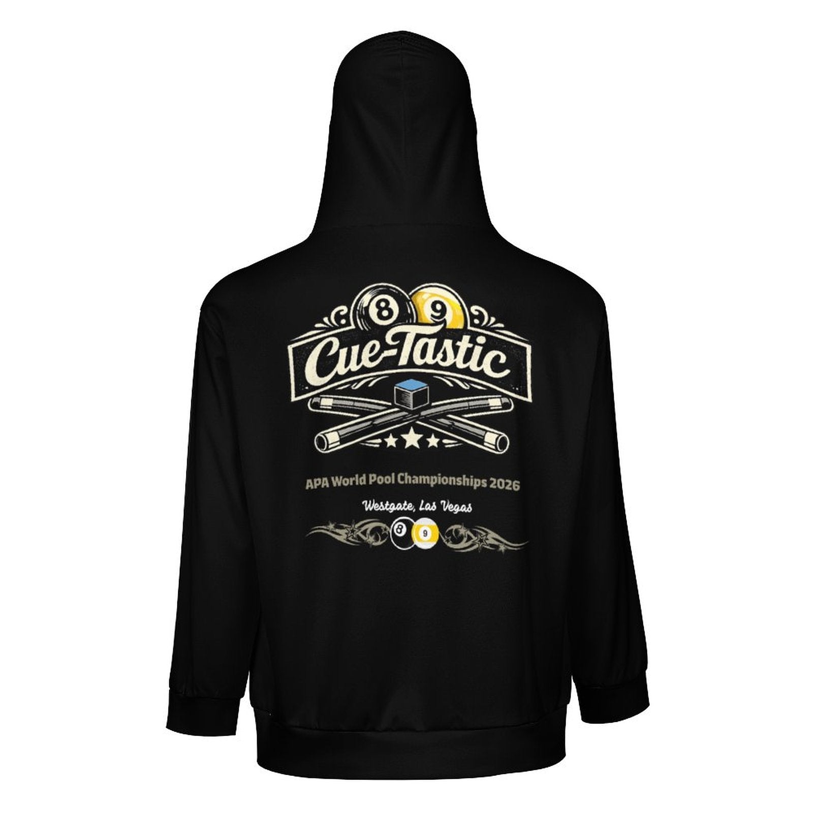 Cue-Tastic Team Shirt - Unisex Full Zipper Hoodie