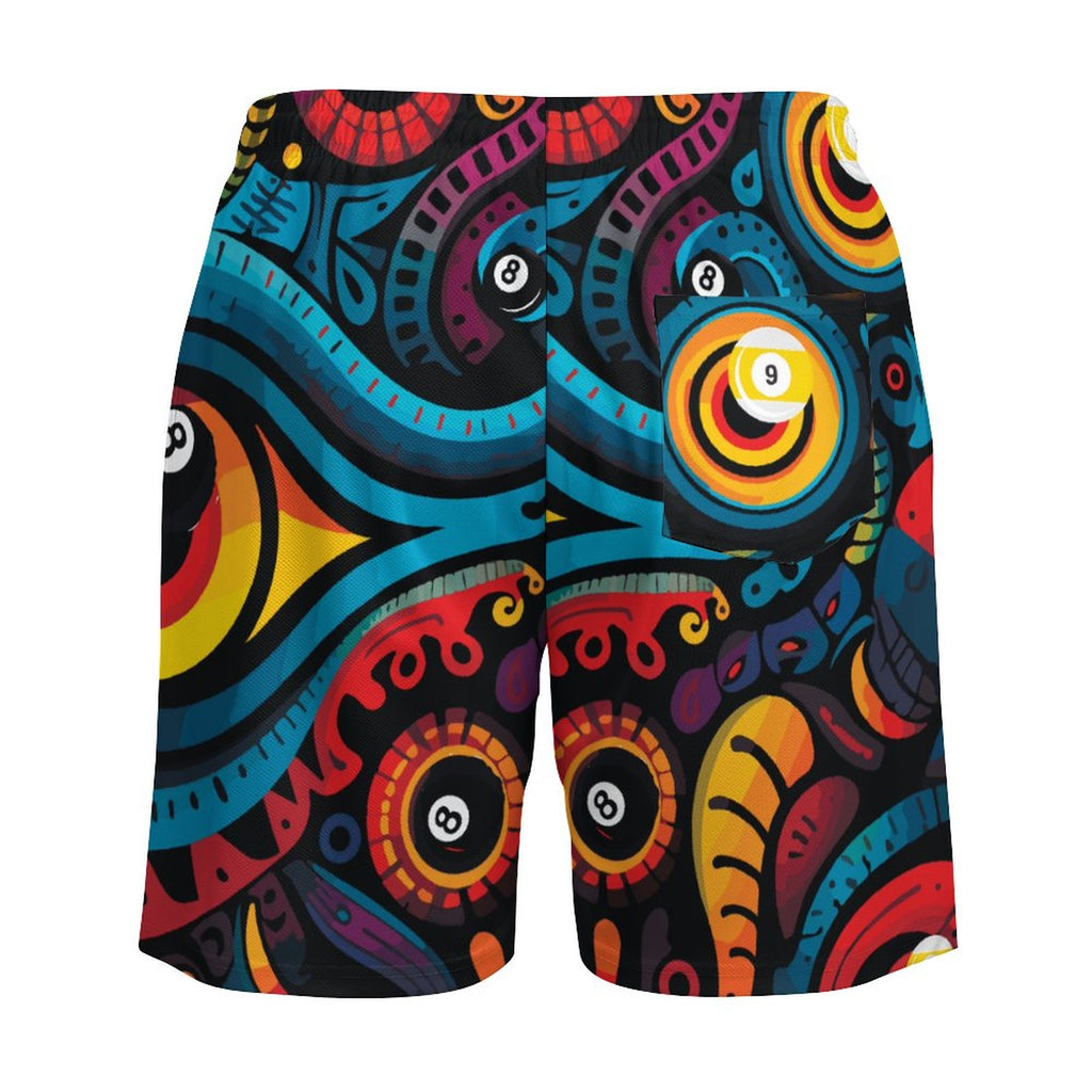 Men's Hawaiian shorts with 4 Pockets