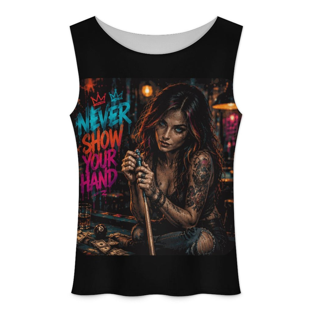 Chalked UP Collection - Hustler Ladies Mesh Tank