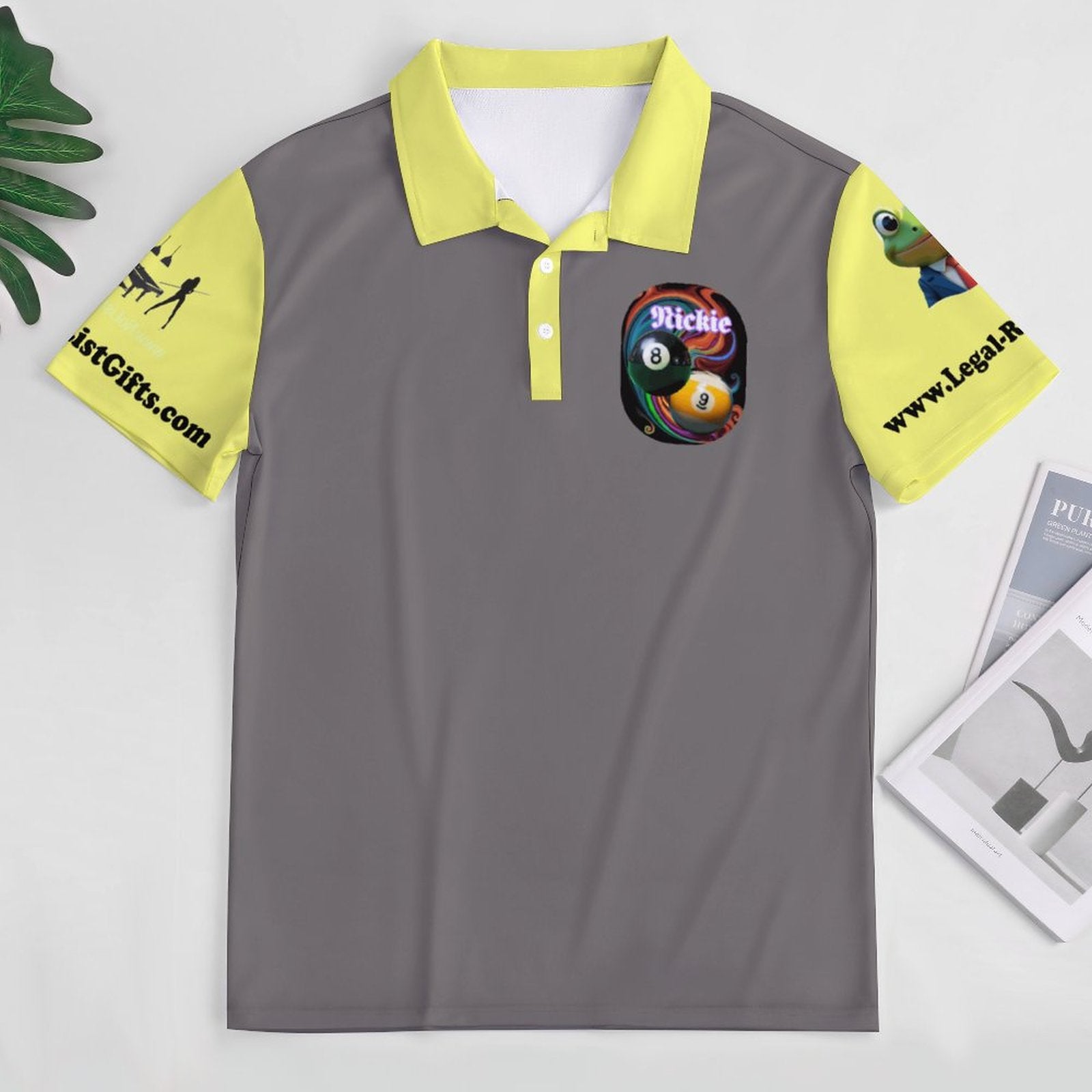 Individual team shirt Replacement Straight POLO Shirt