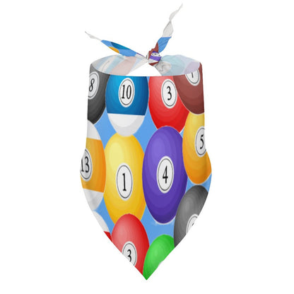 Pool Balls Collection: Dog Bandana