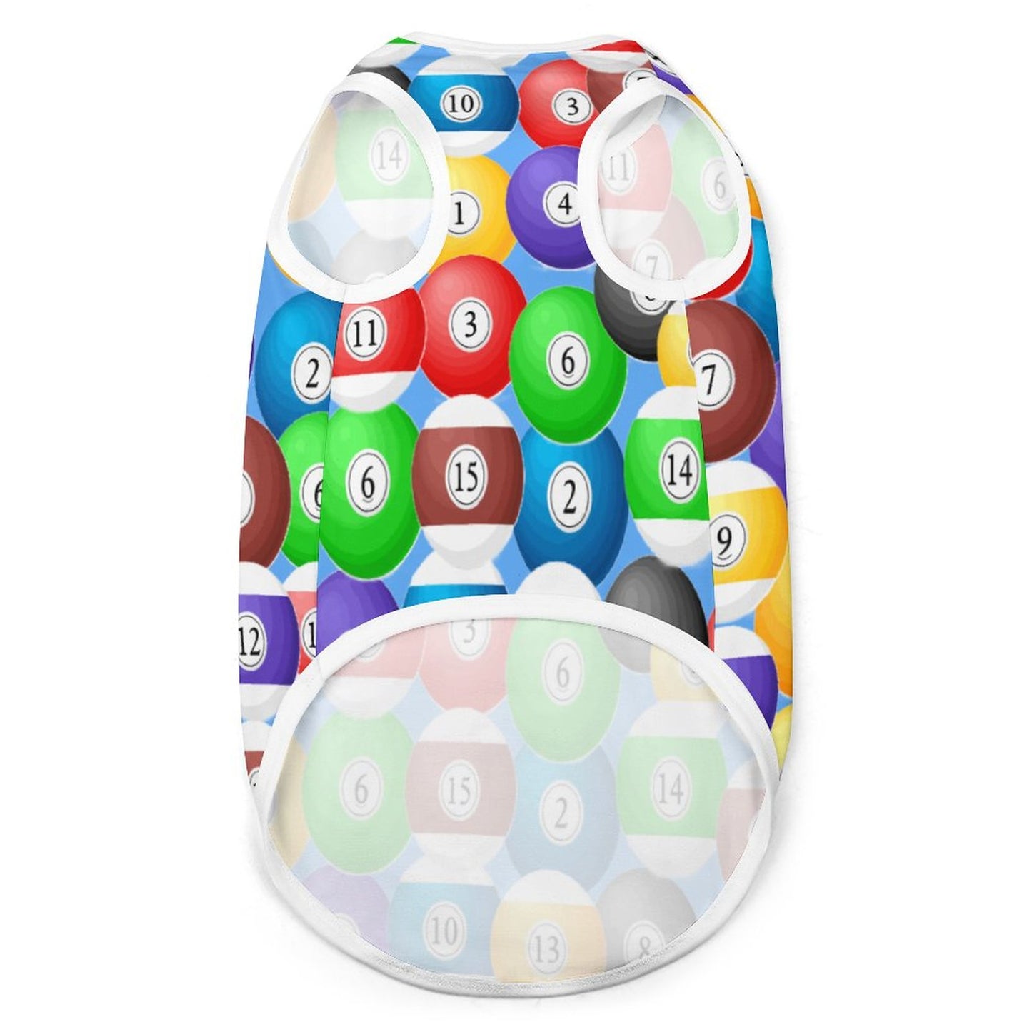 Pool Balls Collection: Custom Dog Vest