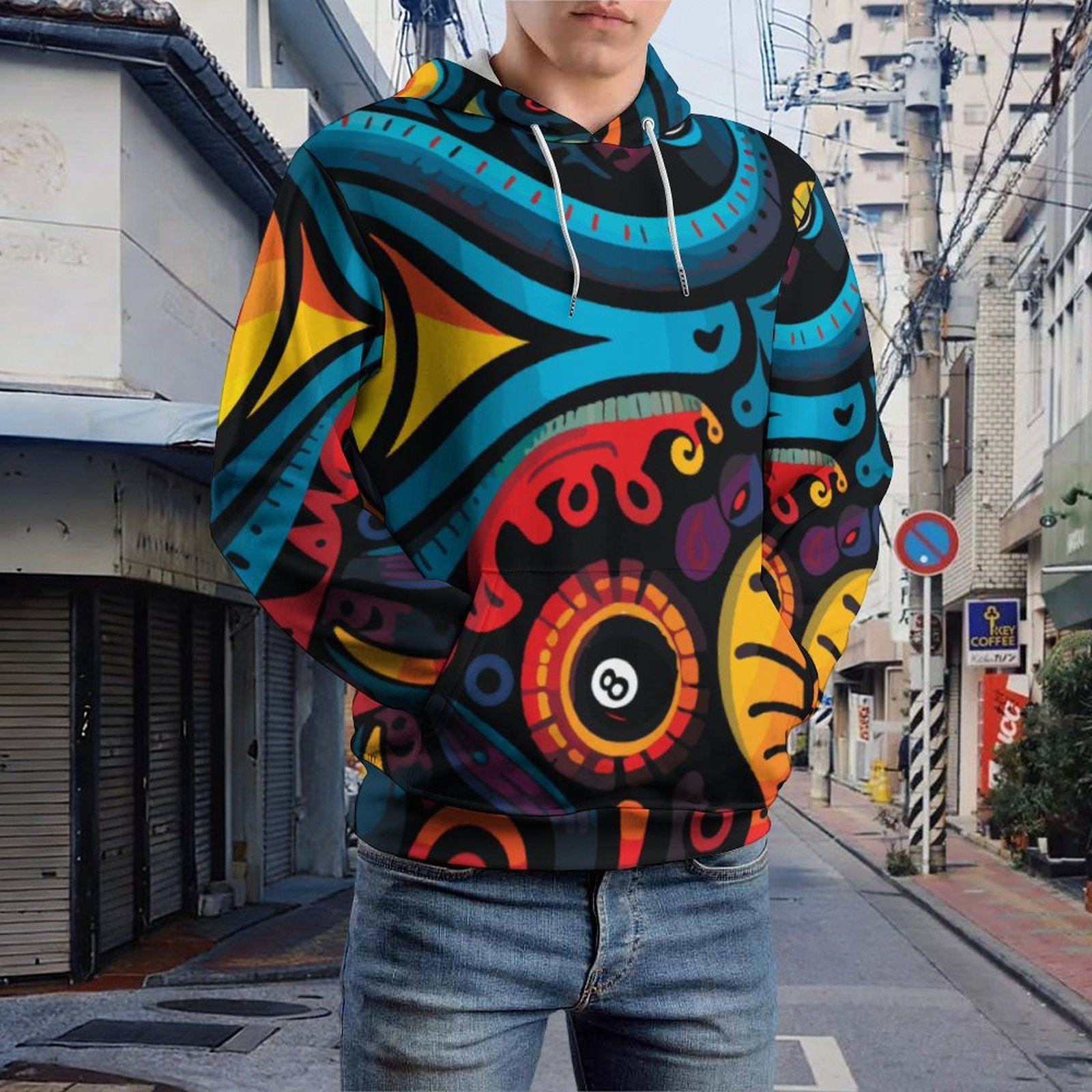 230gsm Women's Graphic Hoodie (All-Over Printing)