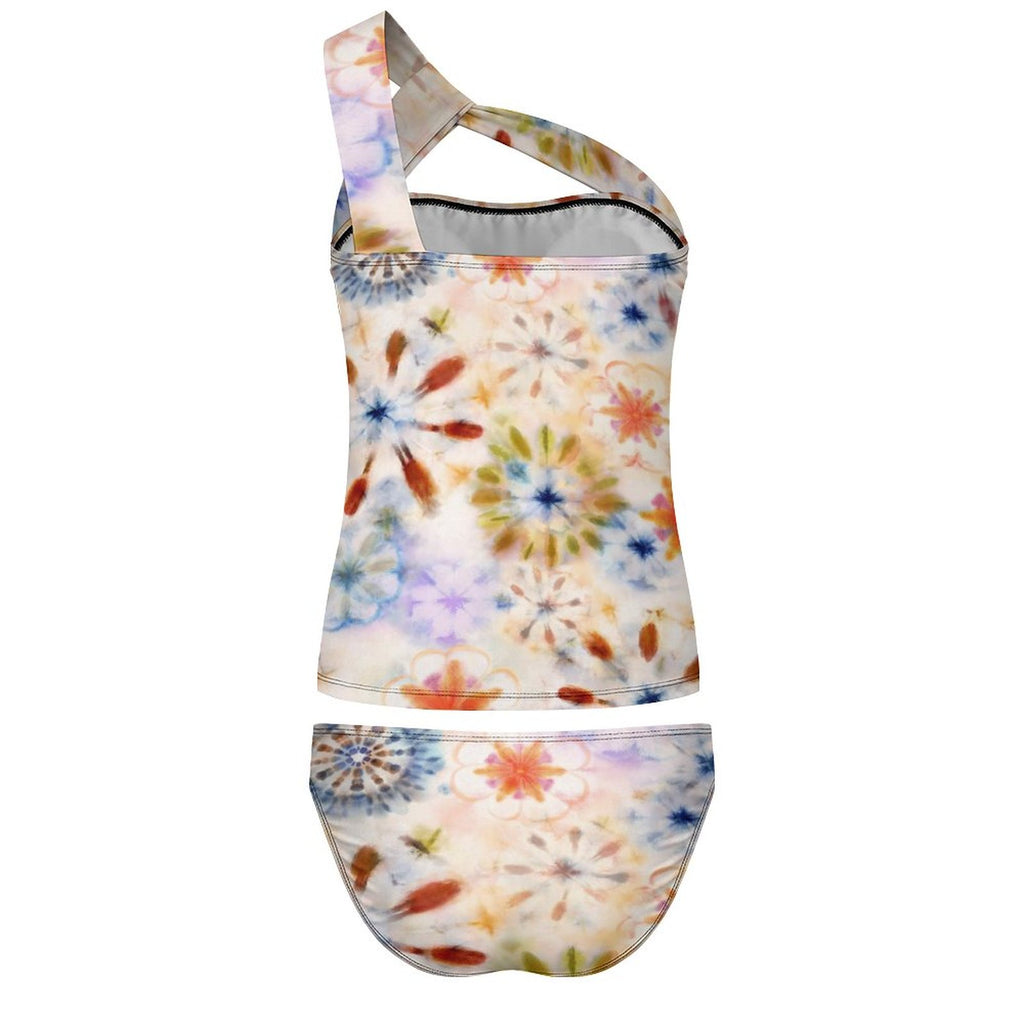 Two-Piece Swimsuit Set(All-Over Printing)