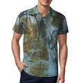 DTG 190gsm Cotton POLO Shirts Short Sleeve for Men(All-Over Printing)