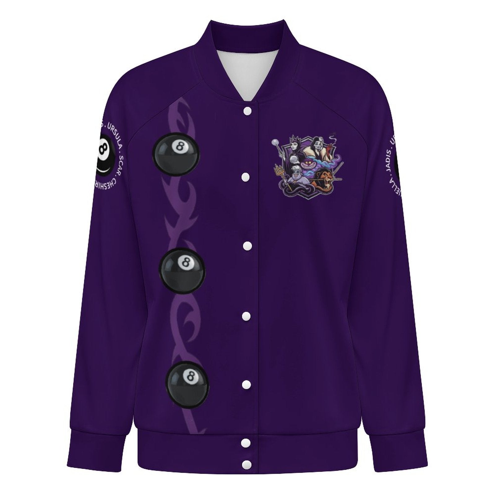 The Villains Women's Baseball Jacket