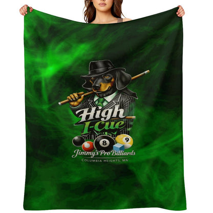 High I-Cue MN Flannel Throw Blanket for Bedroom-30"×40"