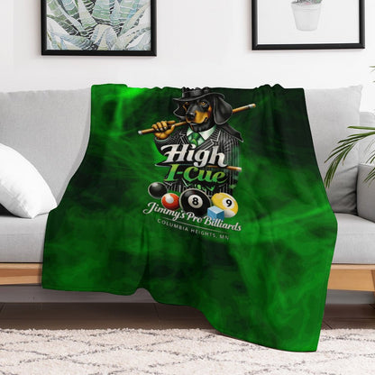 High I-Cue MN Flannel Throw Blanket for Bedroom-30"×40"