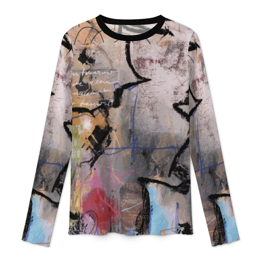 City Collection - Premium Long Sleeve Mesh T-Shirt