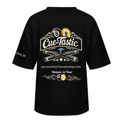 Cue-Tastic Team Shirt - Men's Cotton Short Sleeved T-Shirt (No Collar)