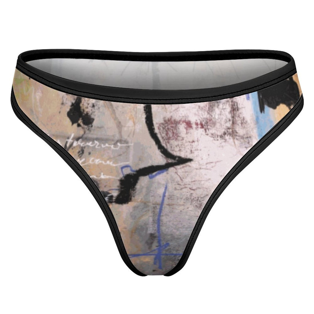 City Collection - Women's Ice Silk Seamless Thong