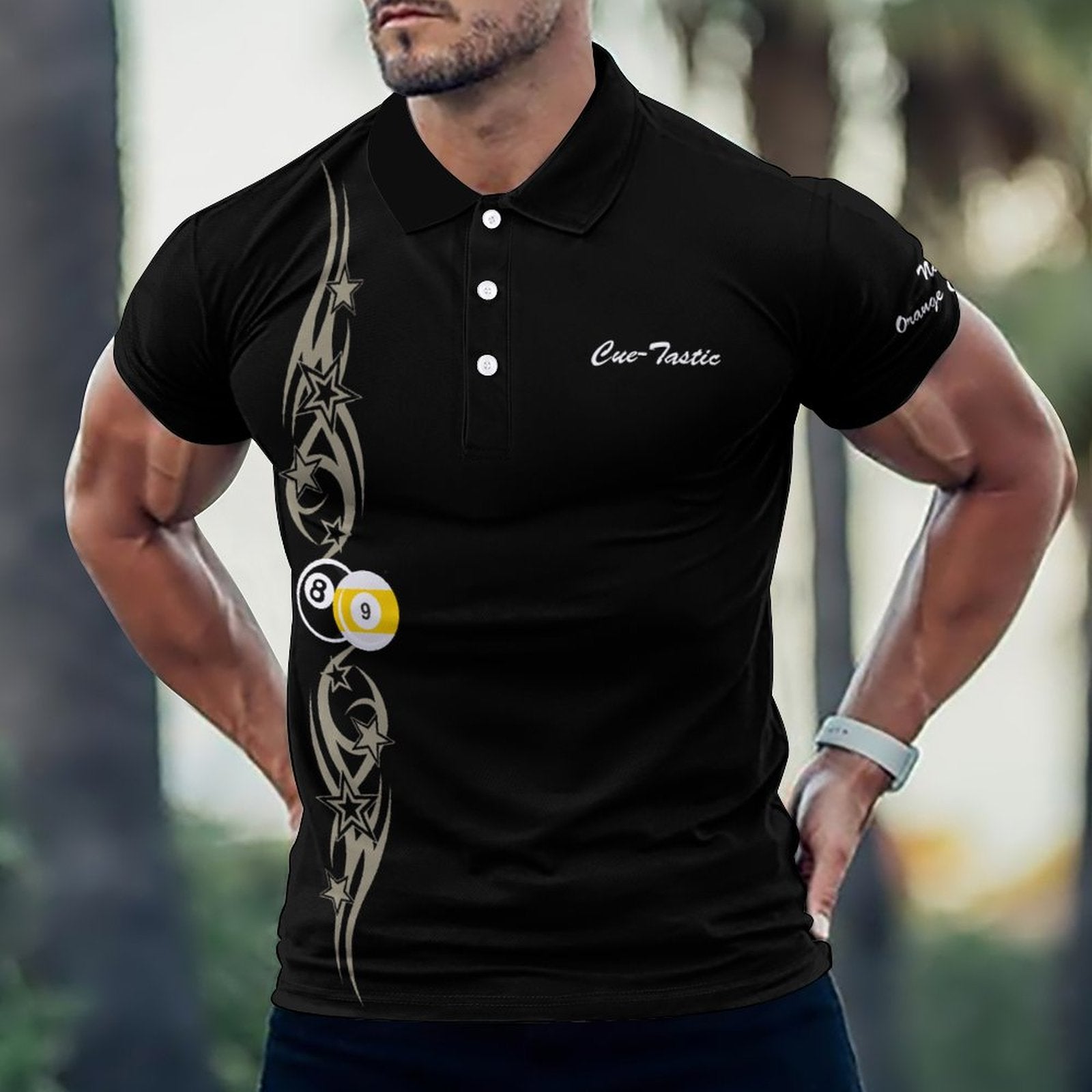 Cue-tastic Men's POLO Shirt