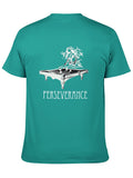 Perseverance Multi-Color American Size Short Sleeve T-Shirt
