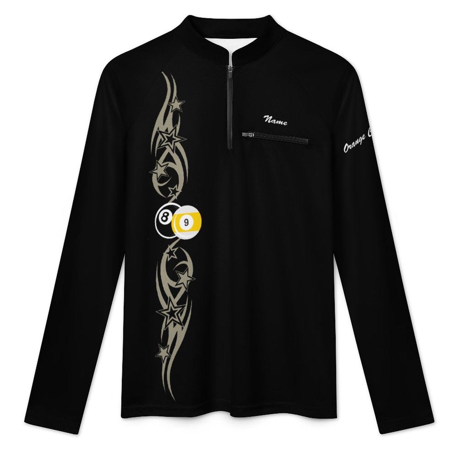 Cue-Tastic Team Shirt - Stand up Collar Hoodie