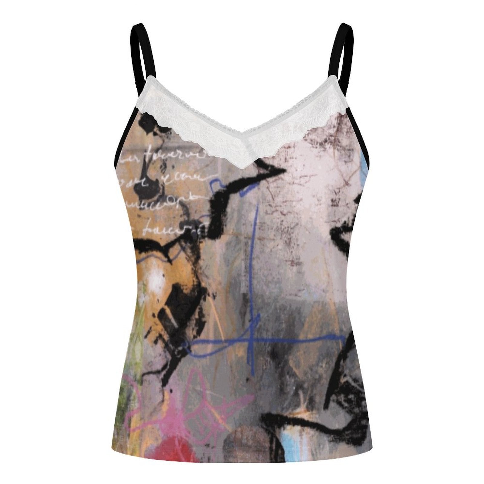 City Collection - Women's V-Neck Lace Camisole