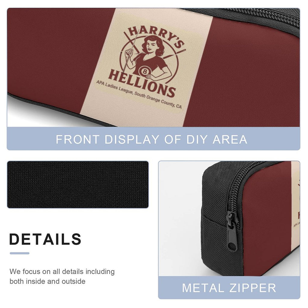 Harry’s Hellions Kids 3-Piece School Backpack Set (Backpack, Lunch Bag and Pencil Case)