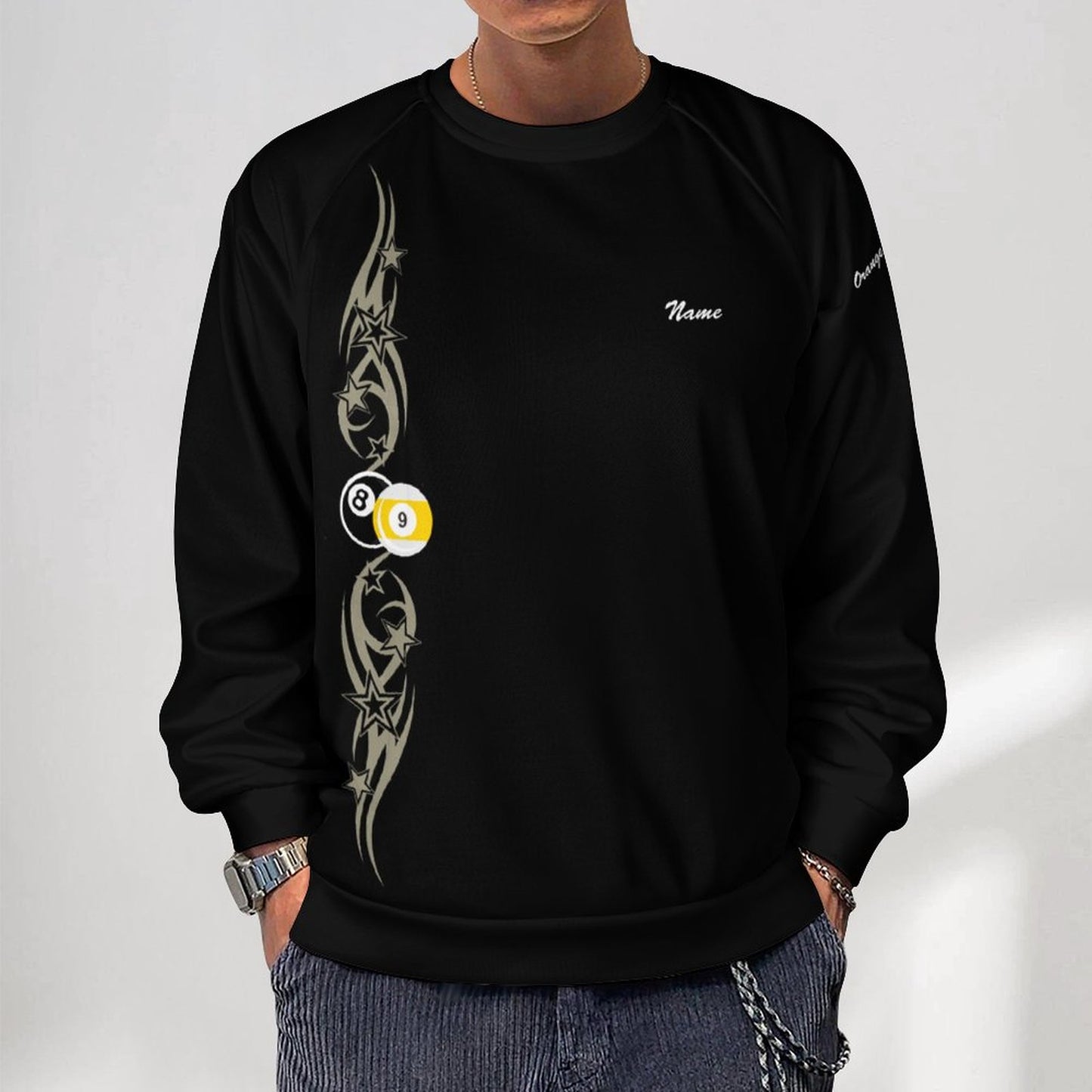 Cue-Tastic Team Shirt - Men's crewneck Sweatshirt