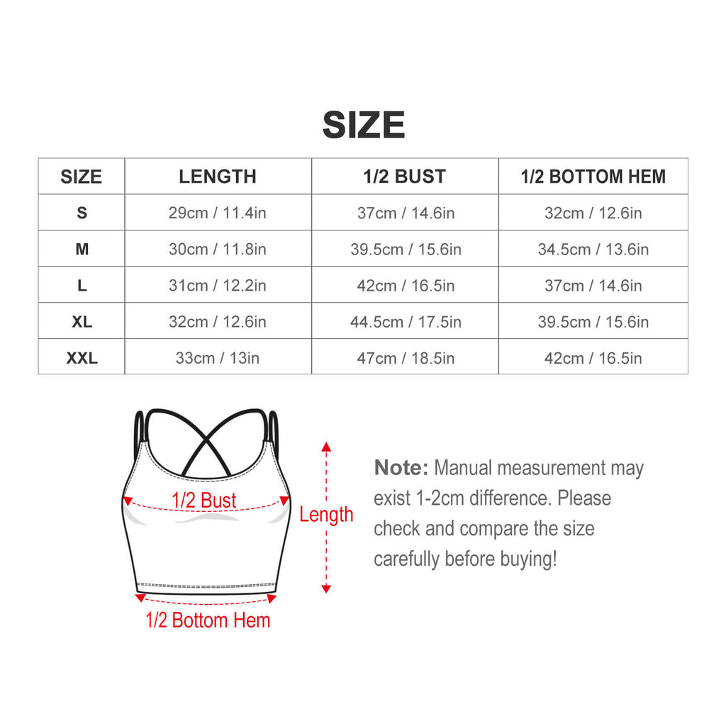 City Collection - Workout Crop Yoga Tank Top