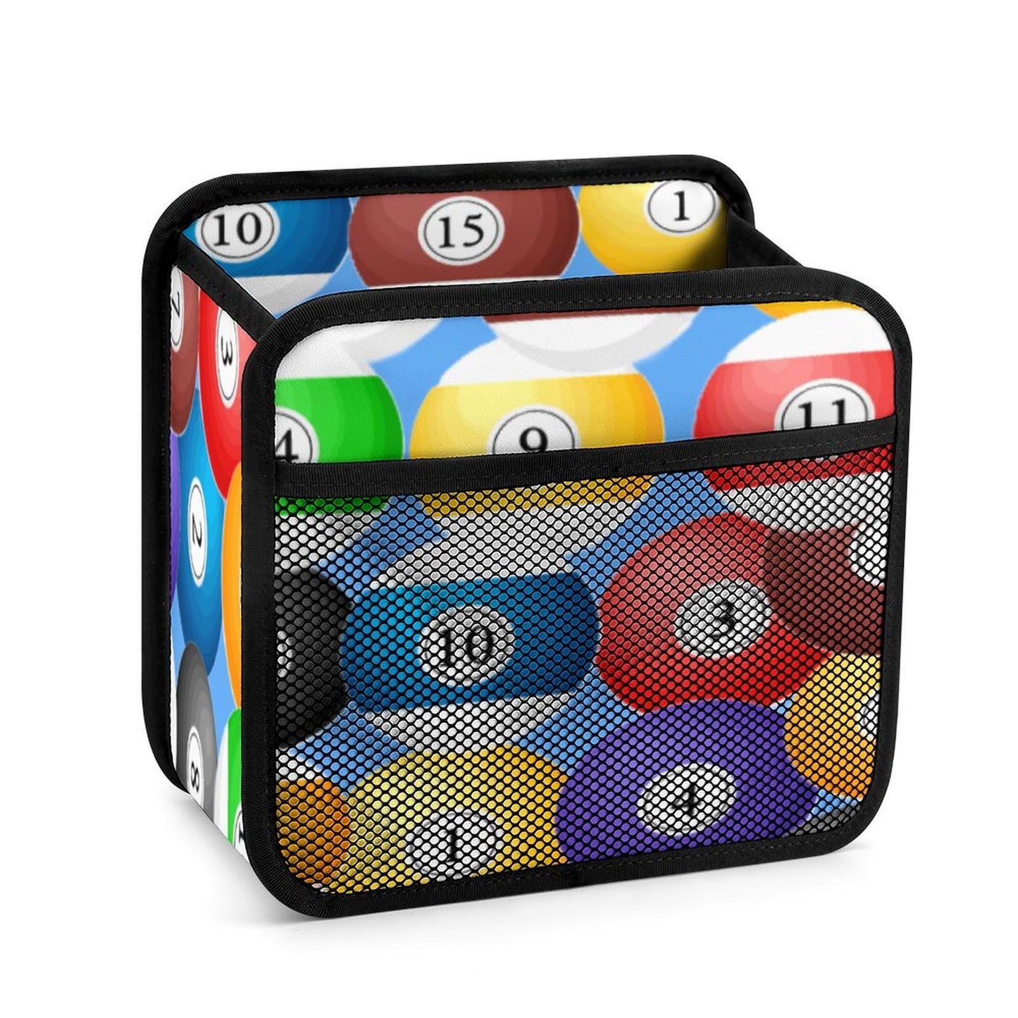 Poolball Car Seat Storage Bag – PU Leather Auto Organizer