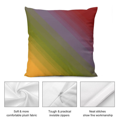 Short Plush Pillow Cover(Dual-sided Printing)