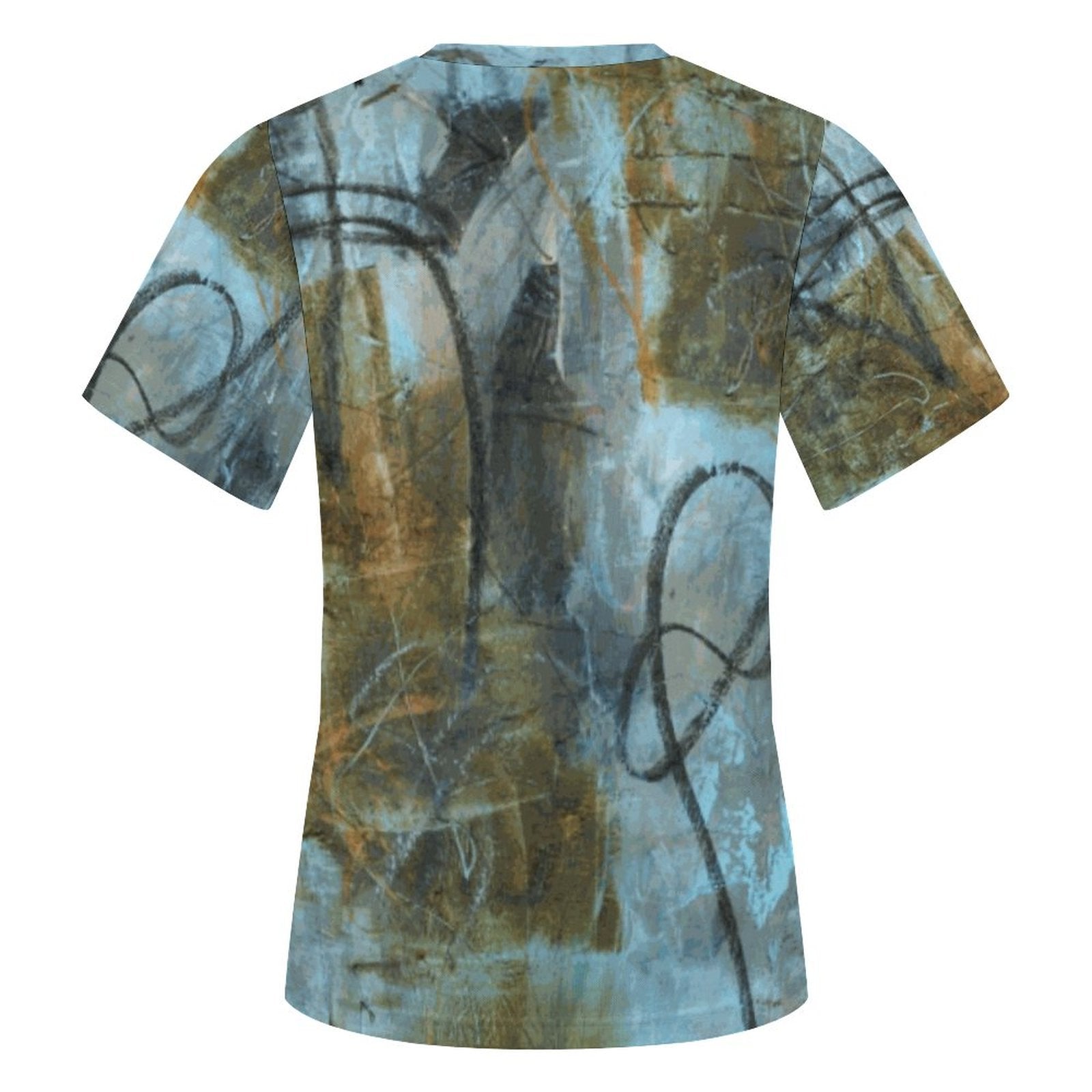 100gsm Short Sleeve Mesh T-Shirt(All-Over Printing)