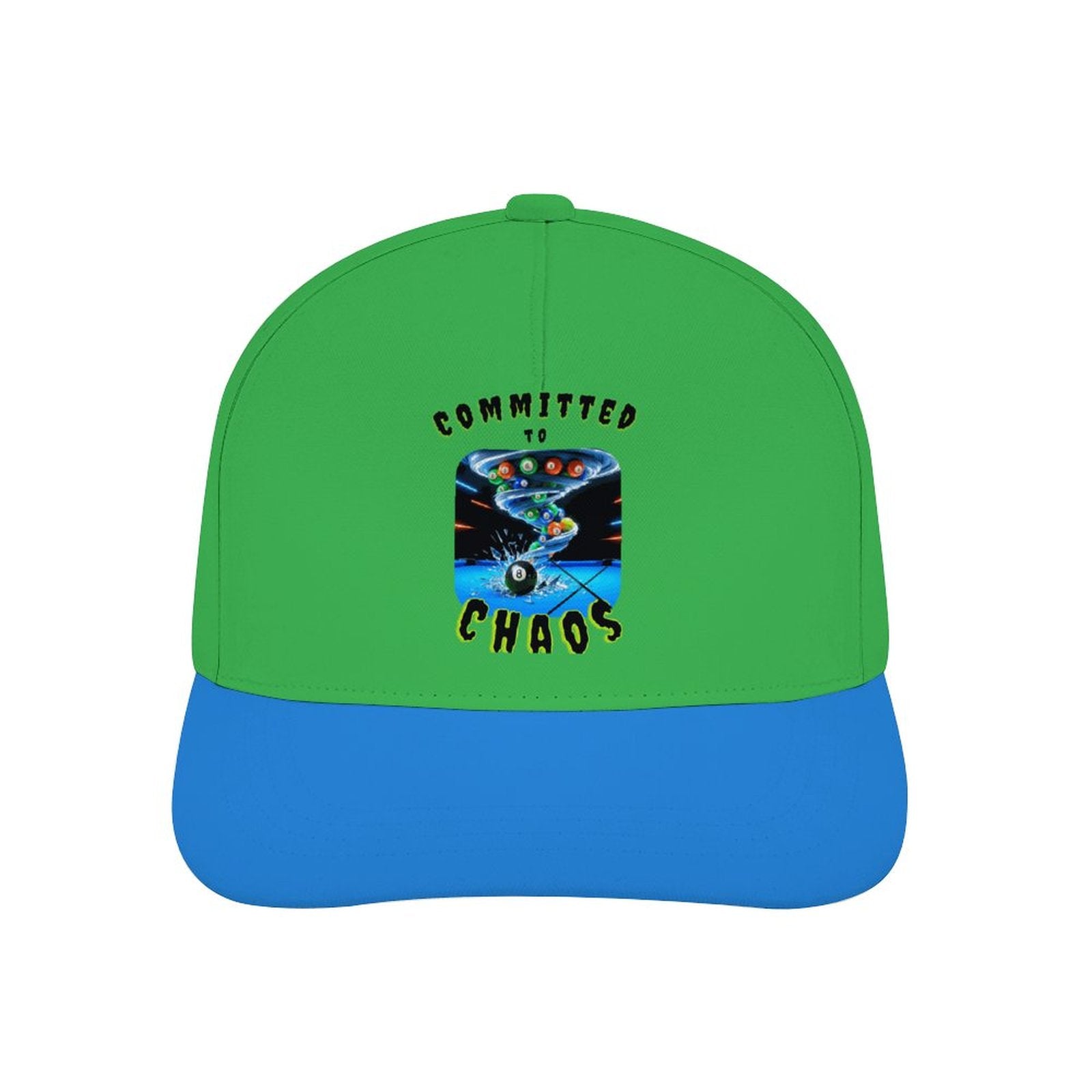 Bent Snapback Cap - Committed to Chaos