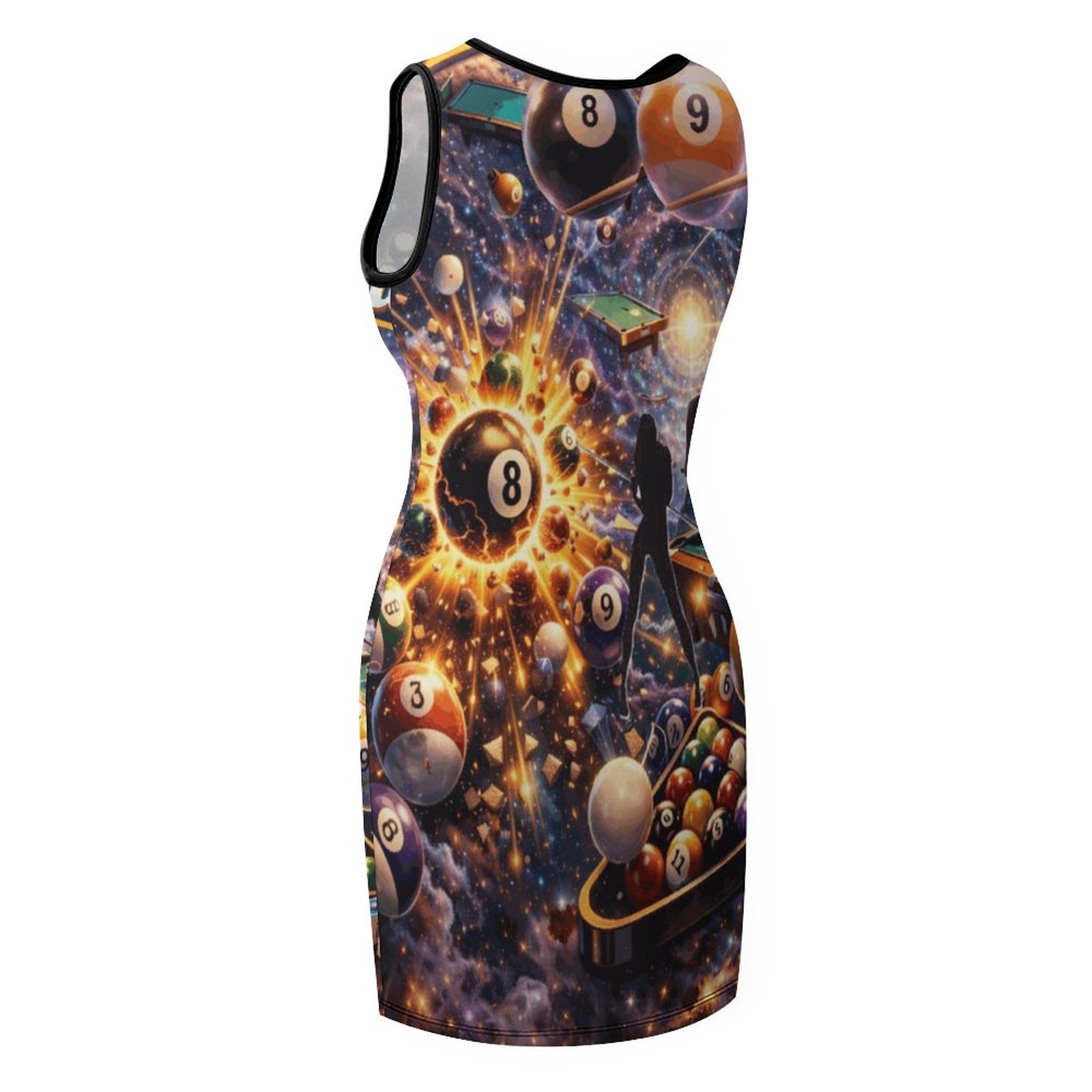 Cuephoria Sleeveless Ladies Tank Dress