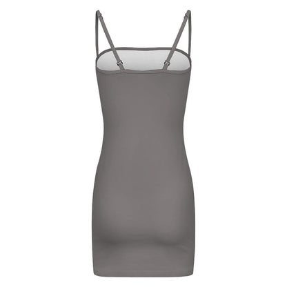 Slim Fit Spaghetti Strap Dress for Women(All-Over Printing)