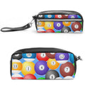 Pool Balls Collection: Versatile Cosmetic Bag & Pencil Case Pouch
