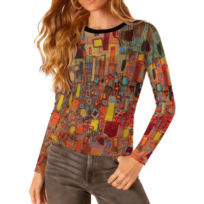 City Collection -  Long Sleeve Mesh T-Shirt