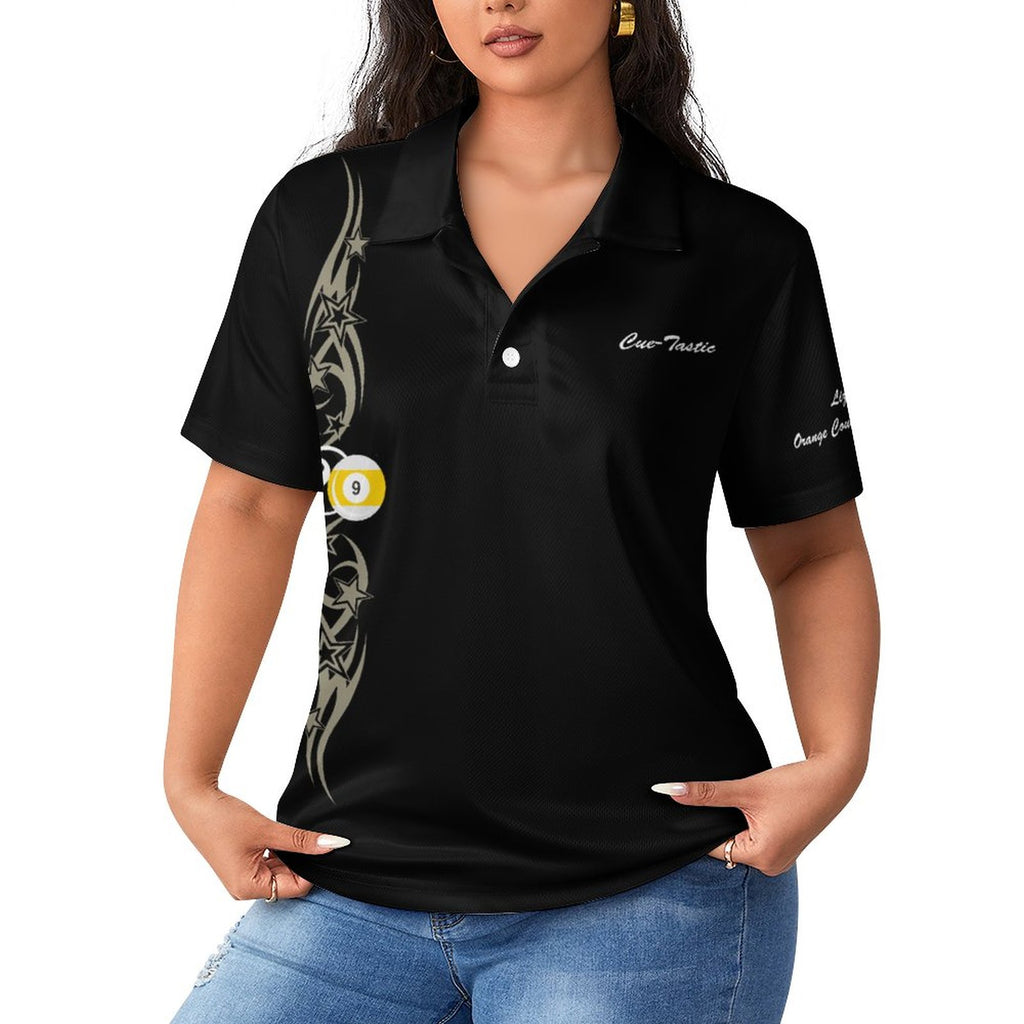 CueTastic Women's POLO Shirt version 2