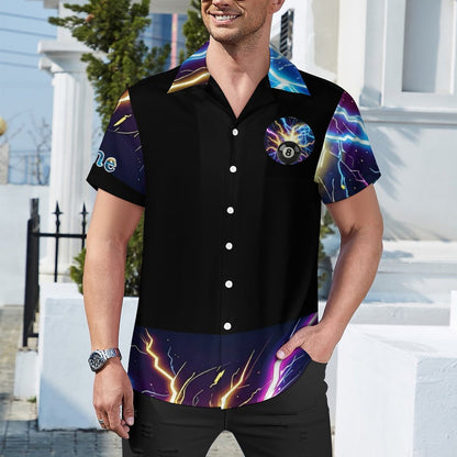 Team Frankenstein - Short Sleeve Cuban Collar Shirt