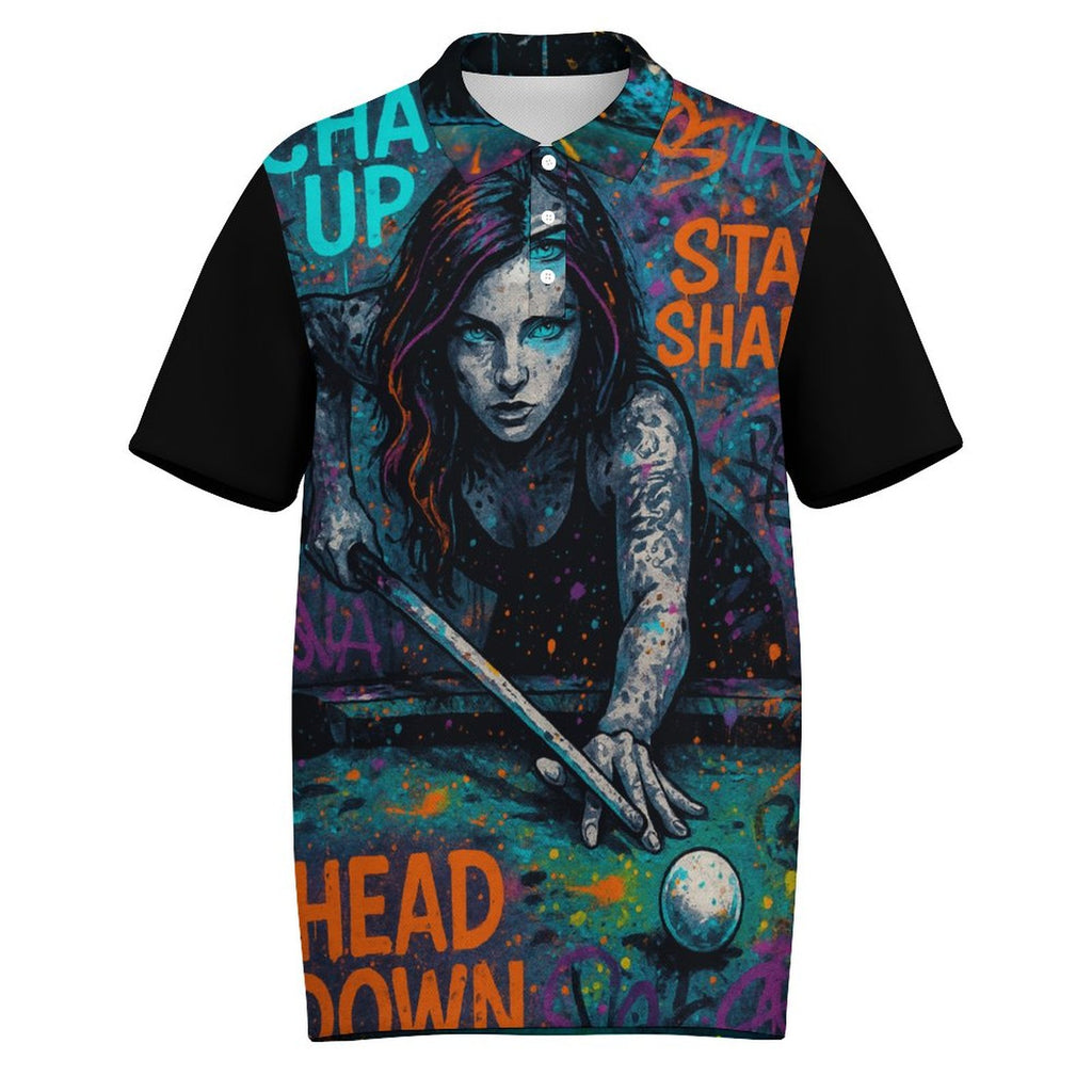 Chalked Up – Men’s Quick-Dry Polo Shirt