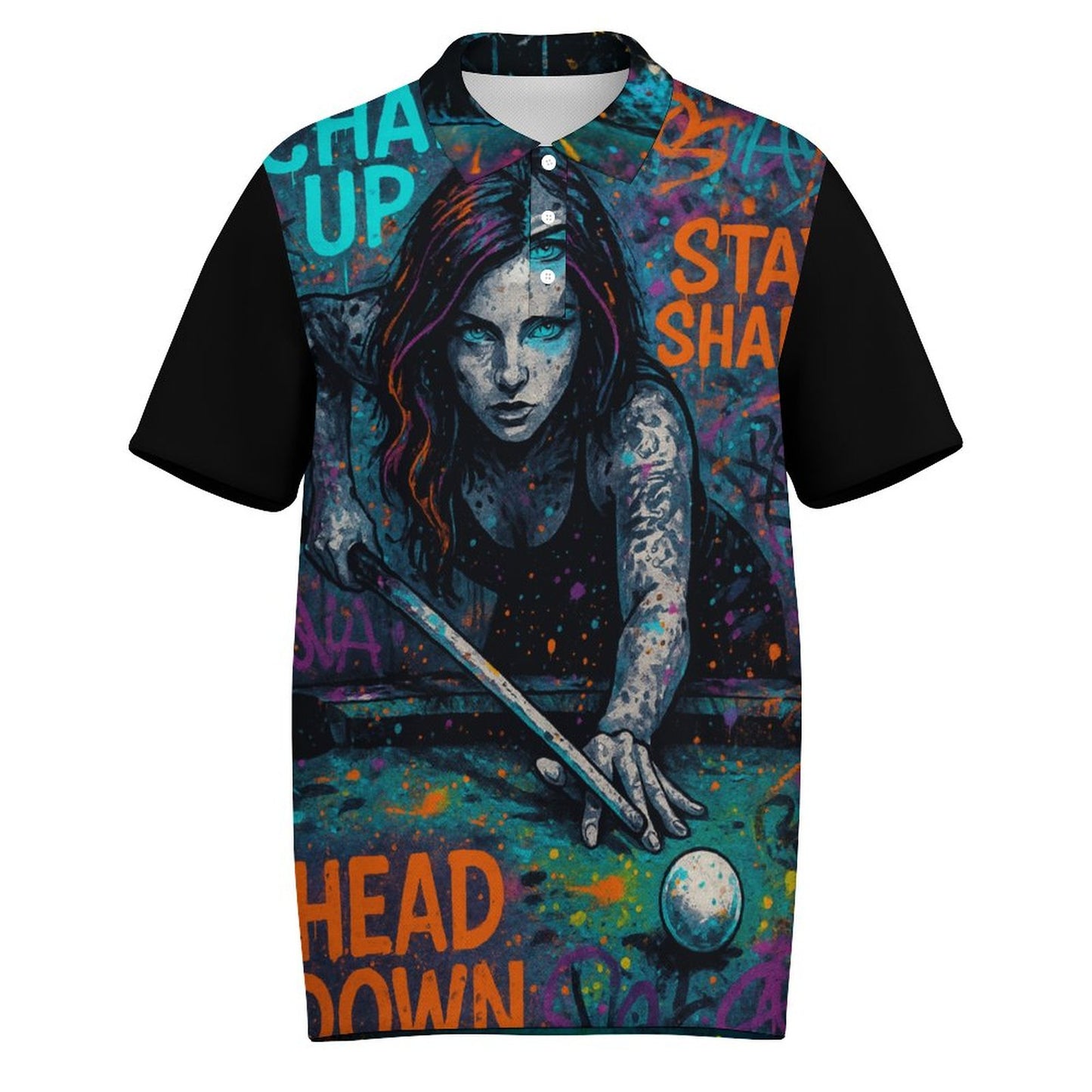 Chalked Up – Men’s Quick-Dry Polo Shirt