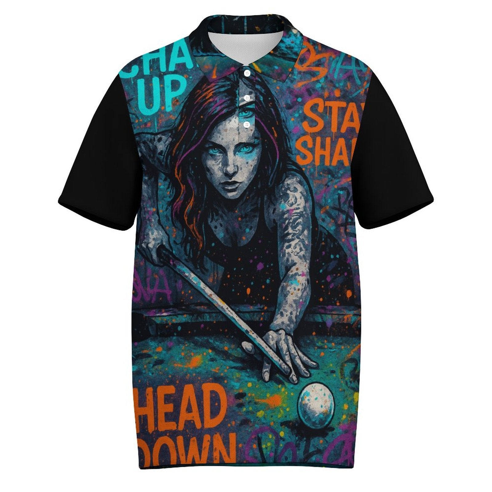Chalked Up – Men’s Quick-Dry Polo Shirt