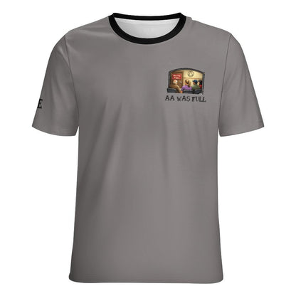 "AA Was Full" - Women’s Short Sleeve Performance T-Shirt – Soft Stretch, Breathable Fit