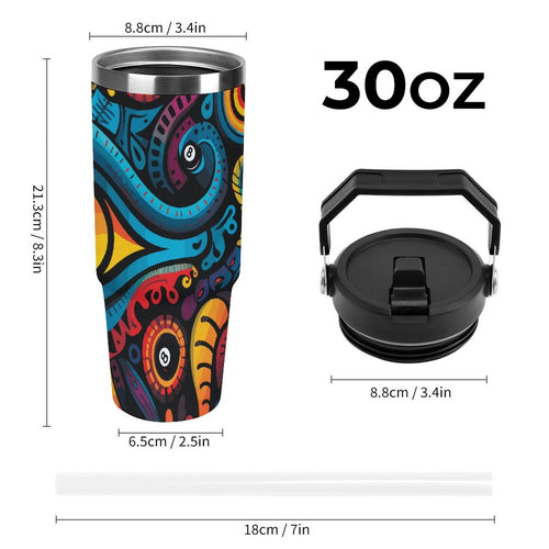 30oz Car Cup with Handle(All-Over Printing)