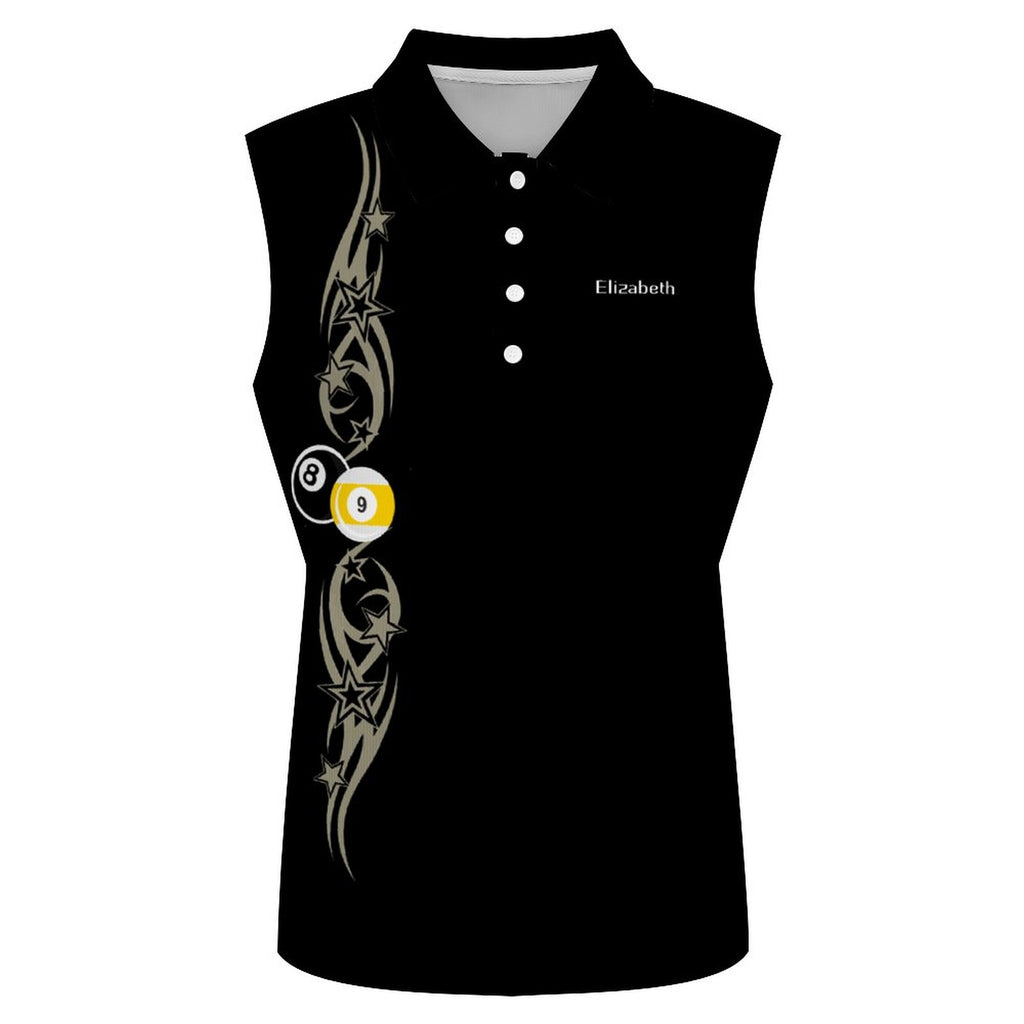 Cue-Tastic - Liz's Shirt -Women's POLO Tank Top -