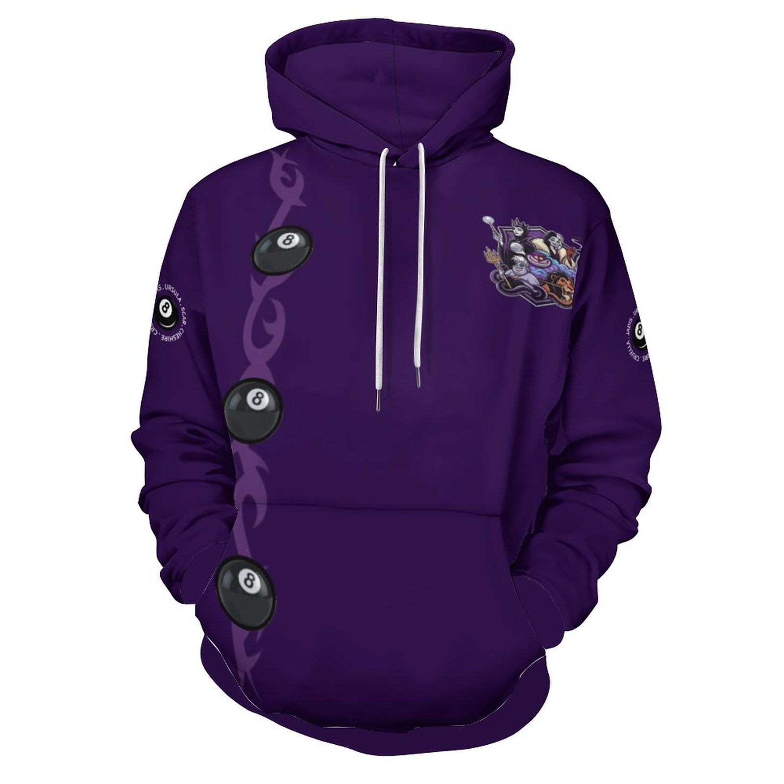 The Villains Lady Hoodie with Double-layer Cap