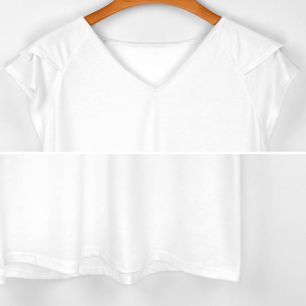 Womens JTW ruffled sleeved shirt