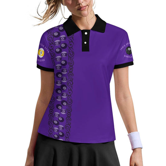 The Villains Women's 2-Button POLO Shirt